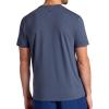 Gaiam Men’s Stretch Tech T-Shirt, Standard Fit, Stretch Midweight Performance Material(Cool Grey)