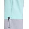 Gaiam Men’s Stretch Tech T-Shirt, Standard Fit, Stretch Midweight Performance Material(Pastel Turq)