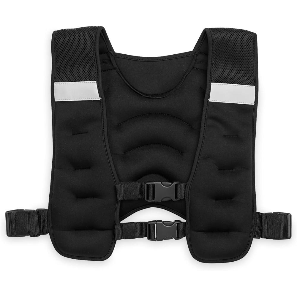 imageGaiam Weighted Vest for Women and Men Adjustable Weighted Workout Vest for Walking Running Strength TrainingBasic