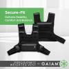 Gaiam Weighted Vest for Women and Men, Adjustable Weighted Workout Vest for Walking, Running, Strength Training(PrecisionFit)