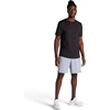 Gaiam Men’s Breathe Ease Short Sleeve Crewneck Top, Standard Fit, Stretch Heavyweight Performance Material(Black)