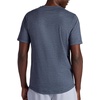 Gaiam Men’s Breathe Ease Short Sleeve Crewneck Top, Standard Fit, Stretch Heavyweight Performance Material(Cool Grey Heather)