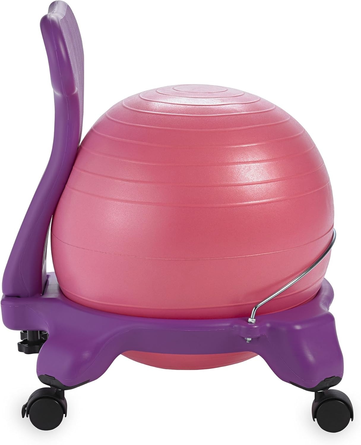 image:imageGaiam Kids Balance Ball Chair PurplePink