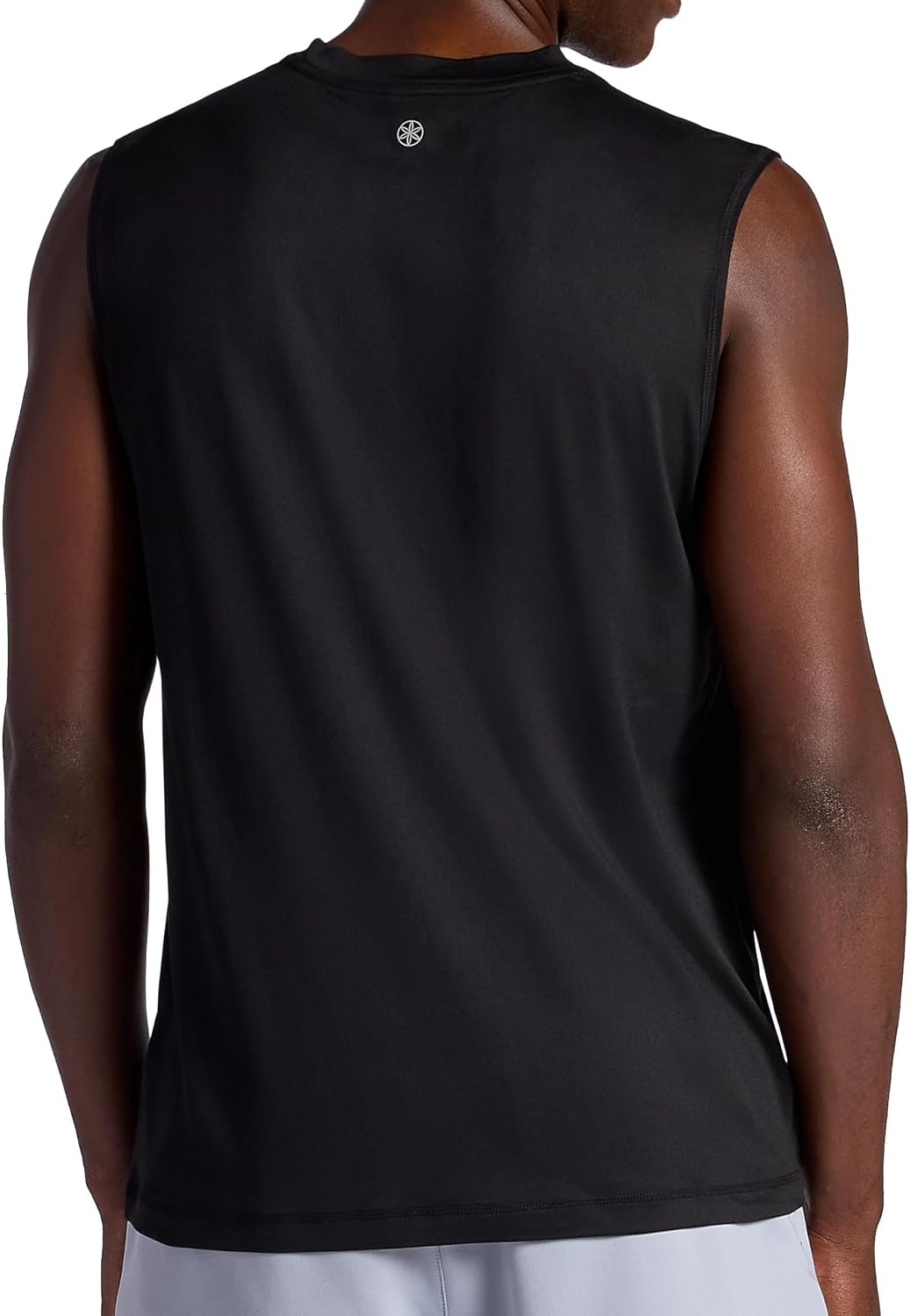 image:imageGaiam Mens Everyday Basic Muscle Tank Top Standard Fit Stretch Midweight MaterialBlack
