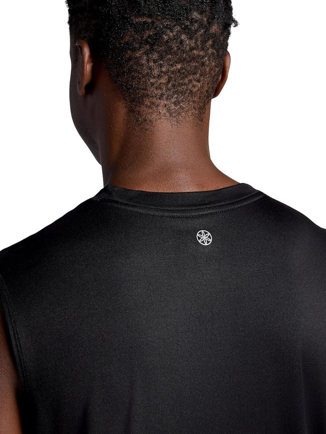image:imageGaiam Mens Everyday Basic Muscle Tank Top Standard Fit Stretch Midweight MaterialBlack