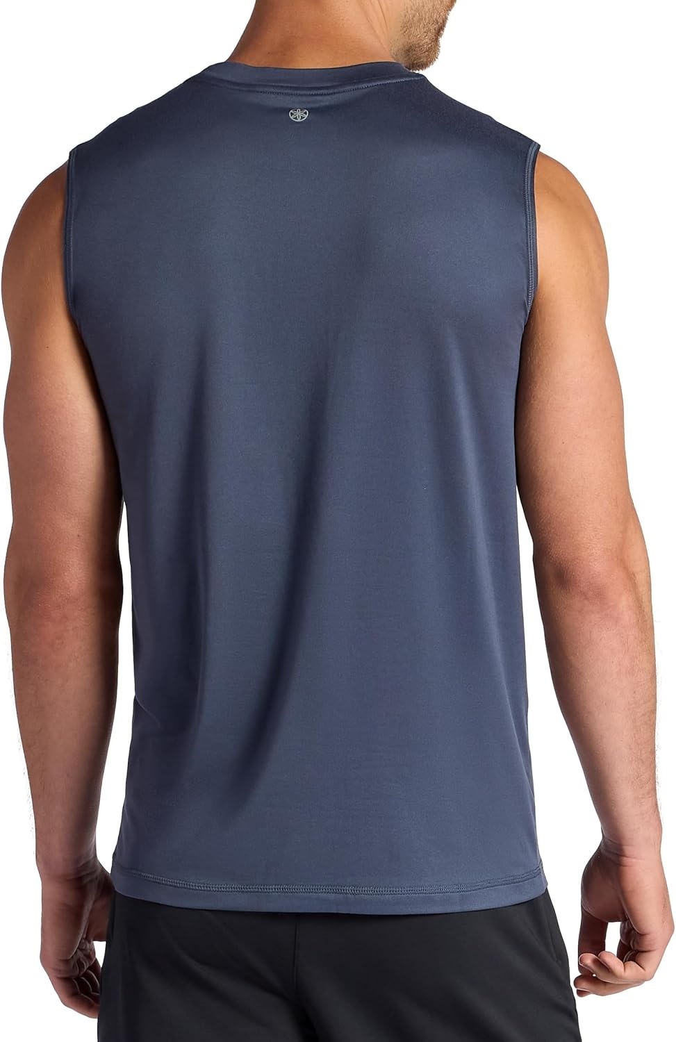 image:imageGaiam Mens Everyday Basic Muscle Tank Top Standard Fit Stretch Midweight MaterialCool Grey
