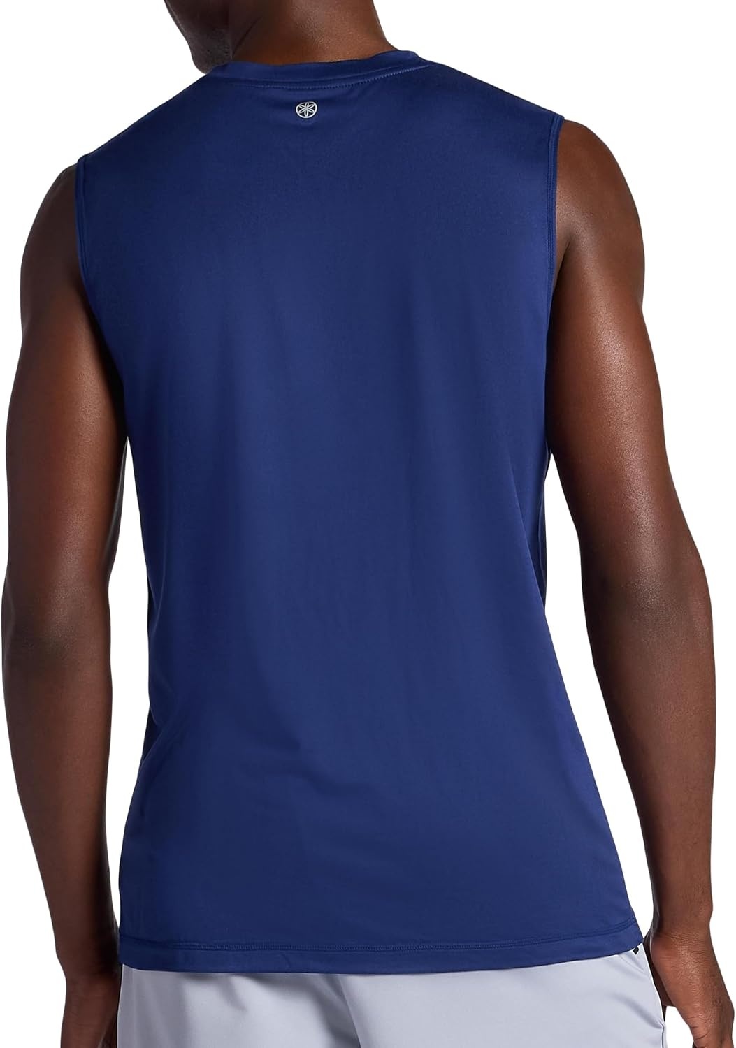 image:imageGaiam Mens Everyday Basic Muscle Tank Top Standard Fit Stretch Midweight MaterialMedieval Blue