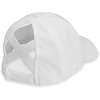 Gaiam Ponytail Hat for Women Breathable Mesh Running Hat, Workout Cap with Moisture Wicking Sweatband,Adjustable Baseball Cap(White)