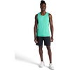 Gaiam Men’s Everyday Basic Tank Top, Standard Fit, Stretch Midweight Jersey Material(Future Teal Heather)