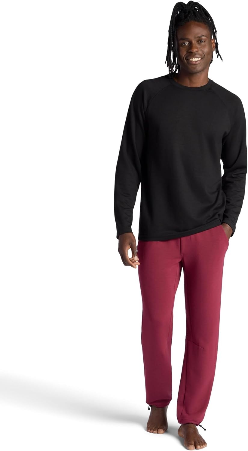 image:imageGaiam Mens Flow State Pant Relaxed Fit 29 Inseam Stretch Lightweight MaterialBeet