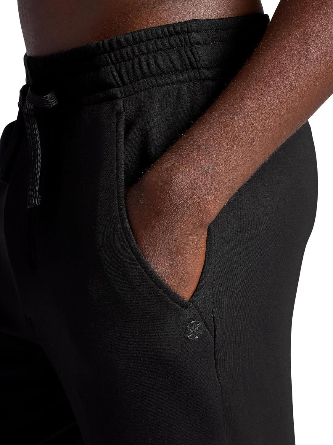image:imageGaiam Mens Flow State Pant Relaxed Fit 29 Inseam Stretch Lightweight MaterialBlack