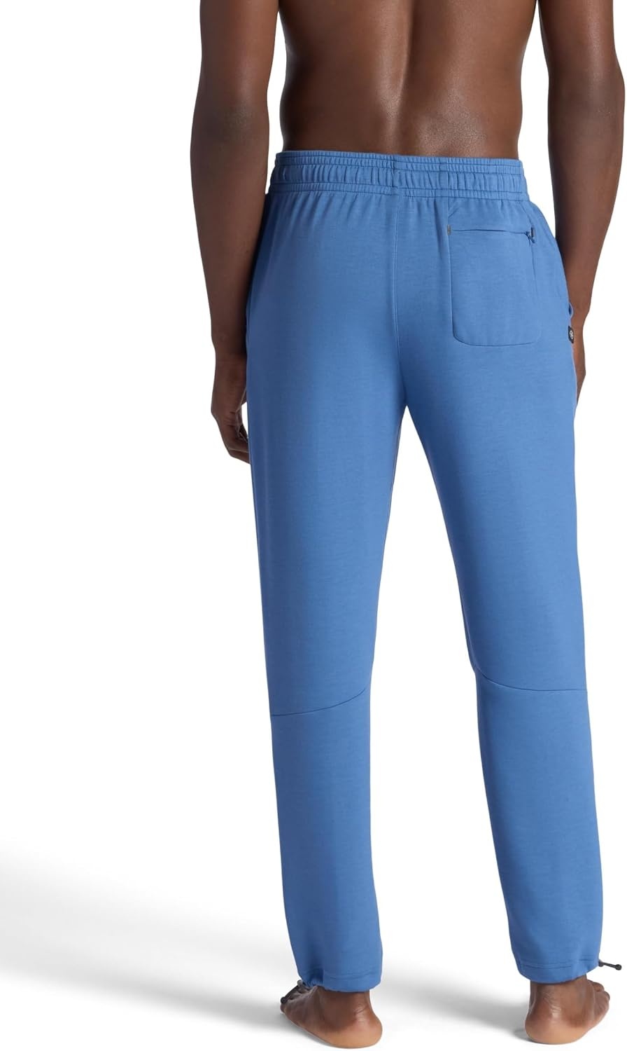 image:imageGaiam Mens Flow State Pant Relaxed Fit 29 Inseam Stretch Lightweight MaterialTrue Navy