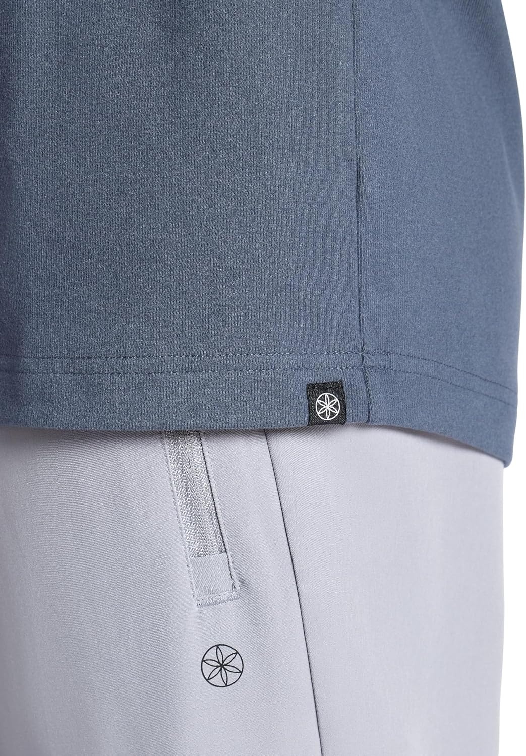 image:imageGaiam Mens Reform Long Sleeve Quarterzip Standard Fit Stretch Midweight MaterialCool Grey