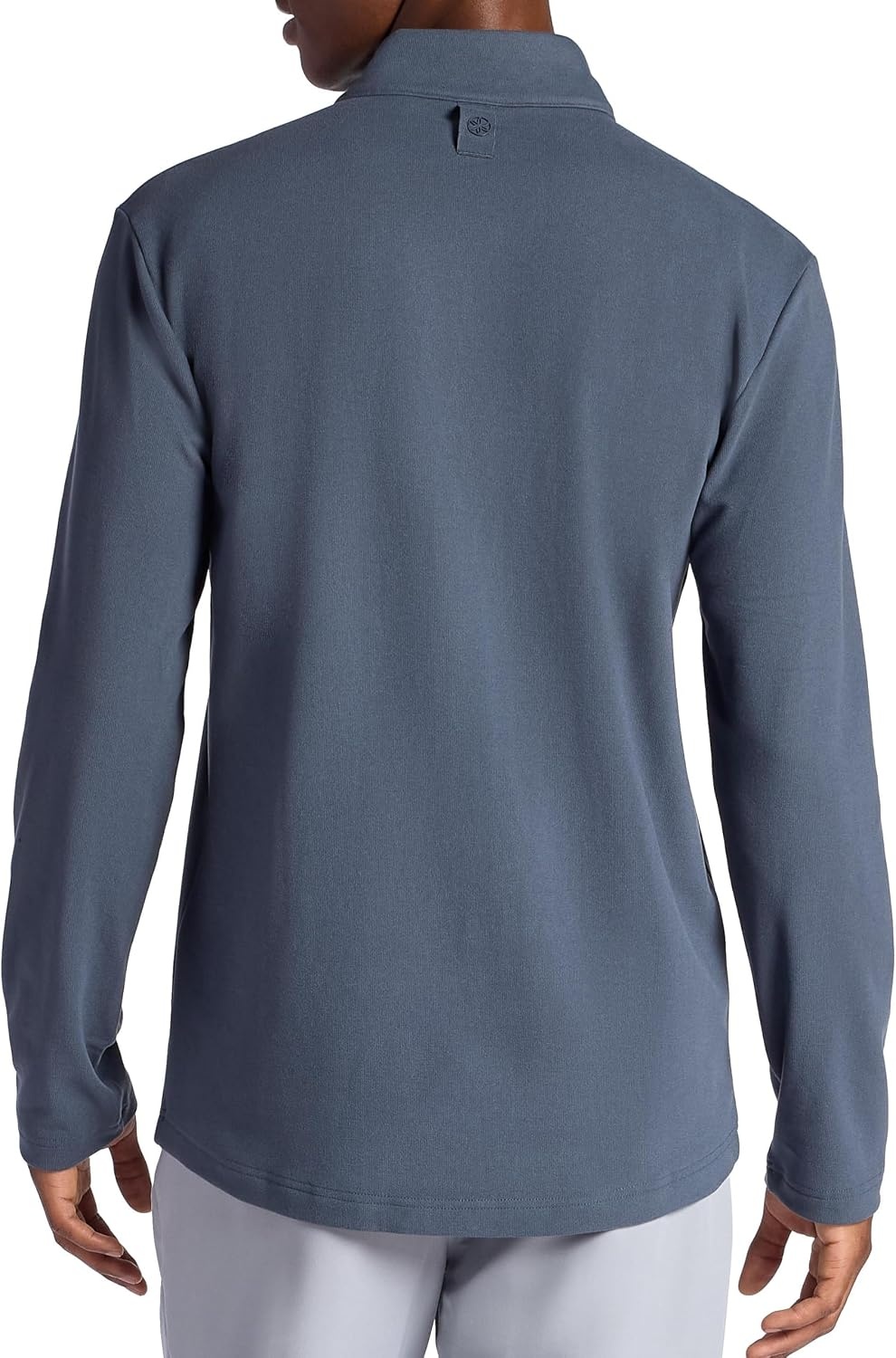 image:imageGaiam Mens Reform Long Sleeve Quarterzip Standard Fit Stretch Midweight MaterialCool Grey